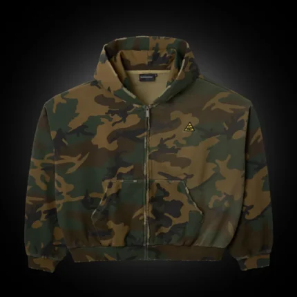 Raspberry Hills CAMO BUNKER ZIP UP