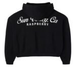 Raspberry Hills ‘Sun Valley’ Black Zip Up Hoodie